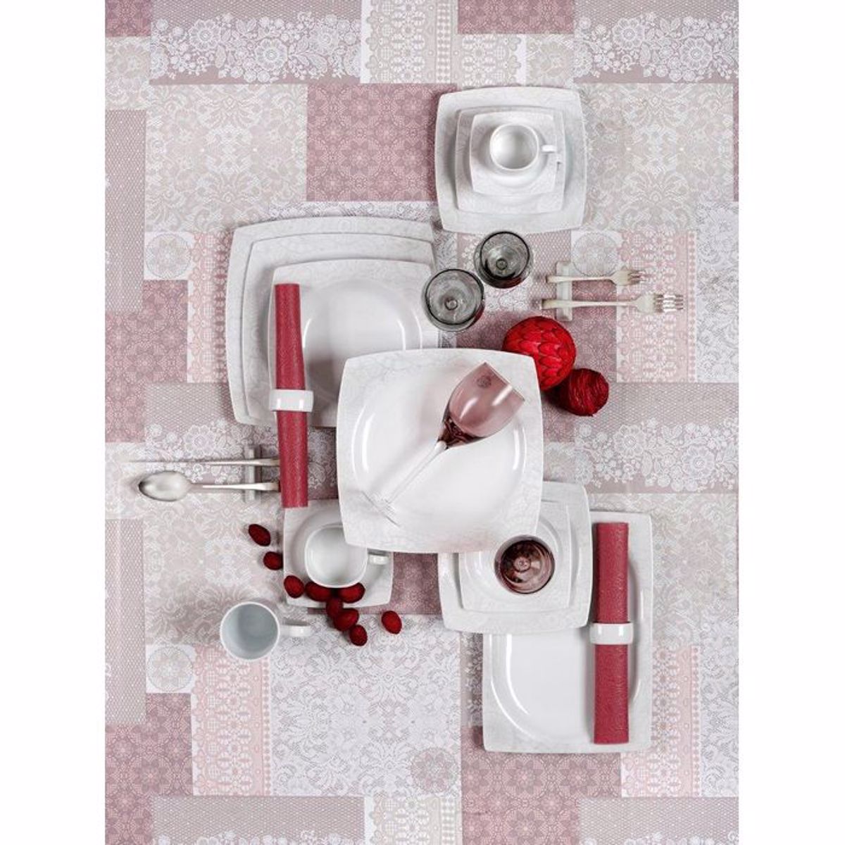 Cryspo Trio Flitzani Tsagou me Piataki 250cc Porselani 'MARSALA' 5528916